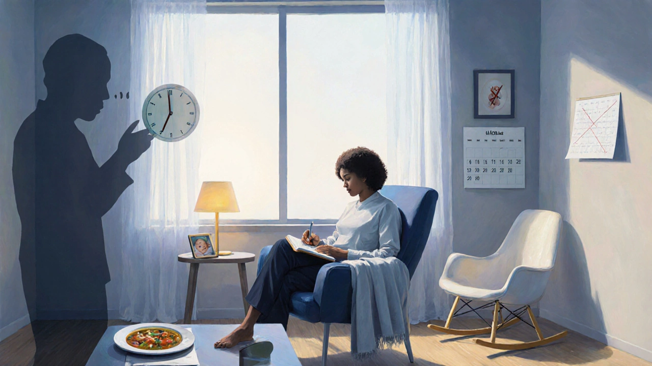 Therapist office scene with subtle items hinting at various MDD subtypes.