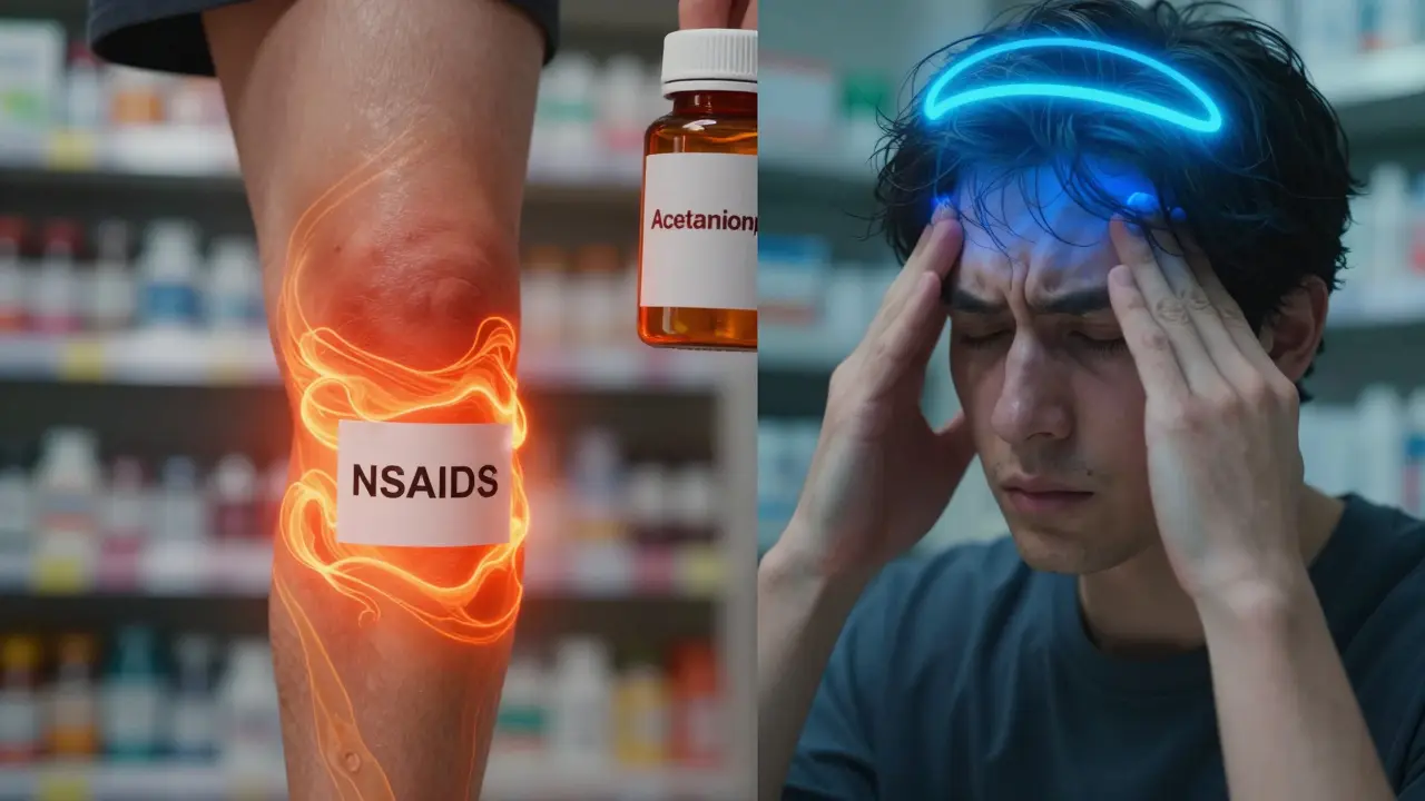 NSAIDs vs. Acetaminophen: Which Pain Reliever Is Right for You?