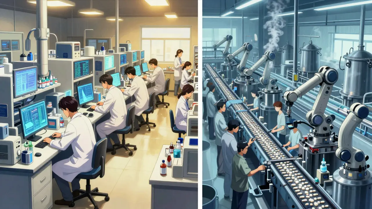 Labor Cost Differences: Generic vs Brand-Name Drug Production