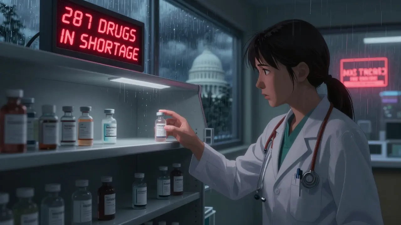 Congressional Efforts to Tackle Drug Shortages: What the New Laws Really Do