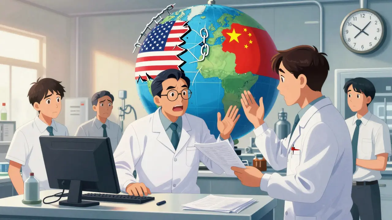 FDA inspectors and Chinese workers in drug factory facing recall communication delay