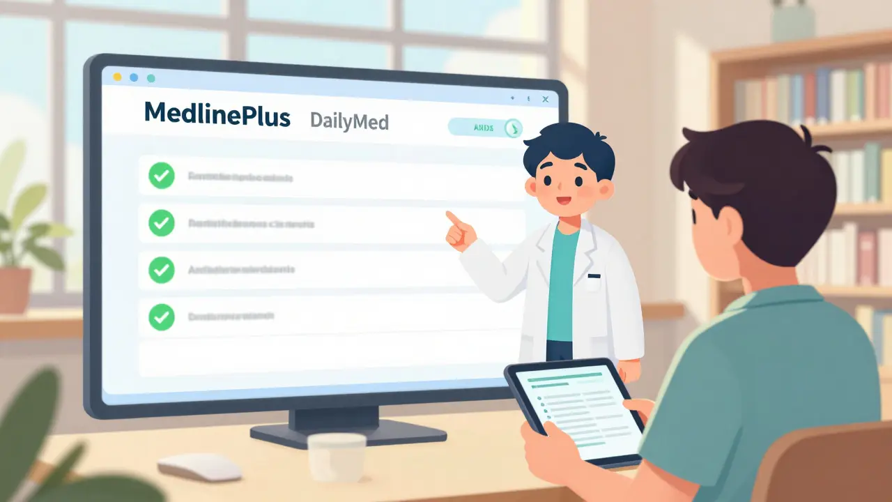 Calm anime scene showing clear, trustworthy medical resources